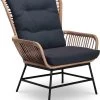 BUITEN Living Dex Wicker Loungestoel Tuin | Wicker + Aluminium | Bamboe Antraciet -Tuin Gerelateerd 1027x1200
