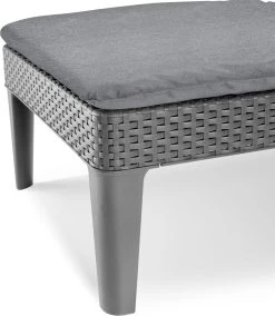 Allibert Jaipur Ligbed - 58x187,5x29 Cm - Grafiet -Tuin Gerelateerd 1042x1200