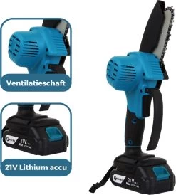 NovarGarden® Mini Kettingzaag NG1 - Met 2x Accu - Takkenzaag - Snoeizaag - Electrisch - Handzaag - Boomzaag - 21V -Tuin Gerelateerd 1080x1200 3