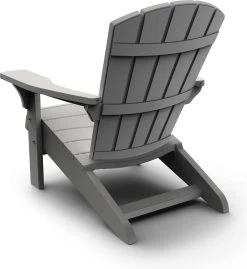 Keter Troy Adirondack Tuinstoel - Set Van 2 - 81x80x96,5cm - Lichtgrijs -Tuin Gerelateerd 1103x1200
