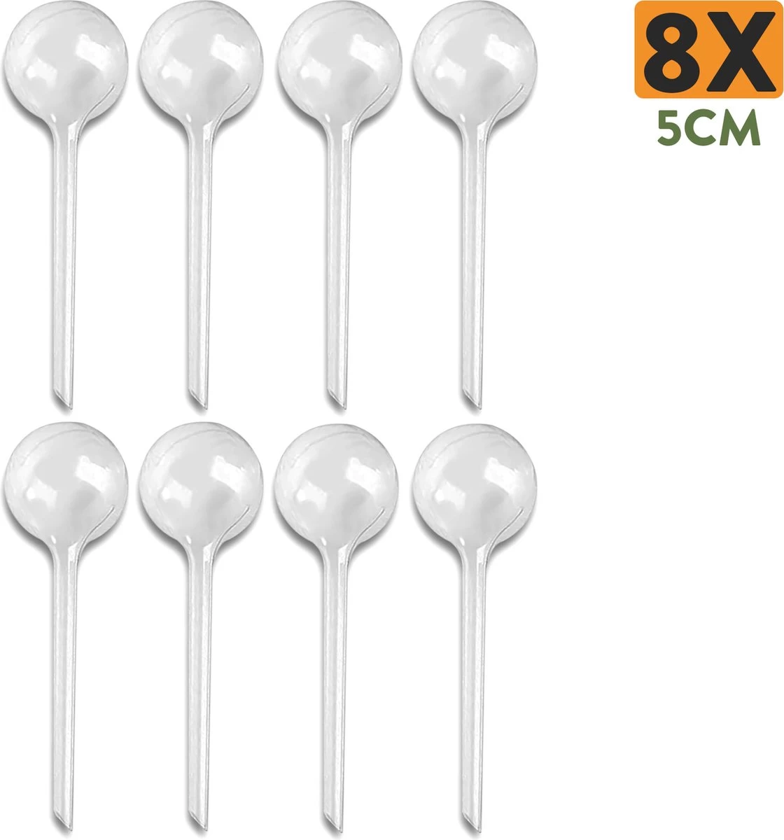 STFF & Co® Waterdruppelaar Voor Planten – Irrigatiesysteem Automatisch Watergeefsysteem – Waterbollen Voor Planten – Bewateringssysteem – 8 Stuks - 5cm 3 STFF & Co® Waterdruppelaar Voor Planten – Irrigatiesysteem Automatisch Watergeefsysteem – Waterbollen Voor Planten – Bewateringssysteem – 8 Stuks - 5cm