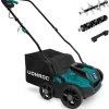VONROC Elektrische Verticuteermachine - Gazonbeluchter – 1300W – Maaibreedte 320 Mm – 4 Dieptestanden (12/9/6/3 Mm) – Incl. 35L. Opvangbak -Tuin Gerelateerd 1120x1200