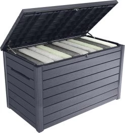 Keter Ontario Opbergbox - 870L - 147x83x86cm - Grafiet -Tuin Gerelateerd 1125x1200