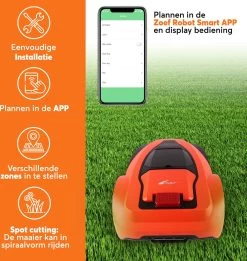Zoef Robot Robotmaaier Betsie Met APP <1400 M2 -Tuin Gerelateerd 1134x1200 1