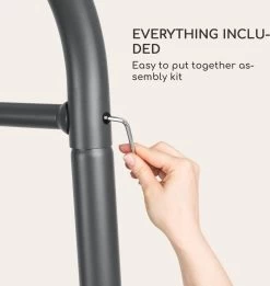 Blumfeldt Palermo Schommelbank - Hollywoodschommel 130 X 207 Cm - Ligbed Met Dak - Schommelstoel Voor 2 Personen - Tuinbank Inclusief Nekkussens - Stalen Frame En Polyester Dak - Grijs -Tuin Gerelateerd 1134x1200