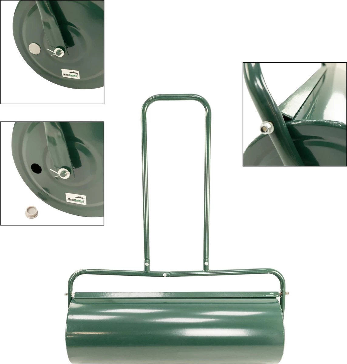 MaxxGarden Tuinwals - Gazonrol - Gazonwals - Graswals - Vulbaar Met Zand Of Water - 90cm 7 MaxxGarden Tuinwals - Gazonrol - Gazonwals - Graswals - Vulbaar Met Zand Of Water - 90cm - Afbeelding 5