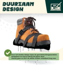 Merkloos Gazonbeluchtingssandalen Premium - Gazonbeluchter - Beluchter - Gazonverluchter - Gazonpriksandalen - Verticuteerroller - Graszaad - Gazonmest - Kerstcadeau - Voor Mannen - Voor Vrouwen - Cadeautjes- Vaderdag Cadeau- Geschenk- Cadeautjes -Tuin Gerelateerd 1149x1200 5