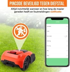 Zoef Robot Robotmaaier Betsie Met APP <1400 M2 -Tuin Gerelateerd 1157x1200