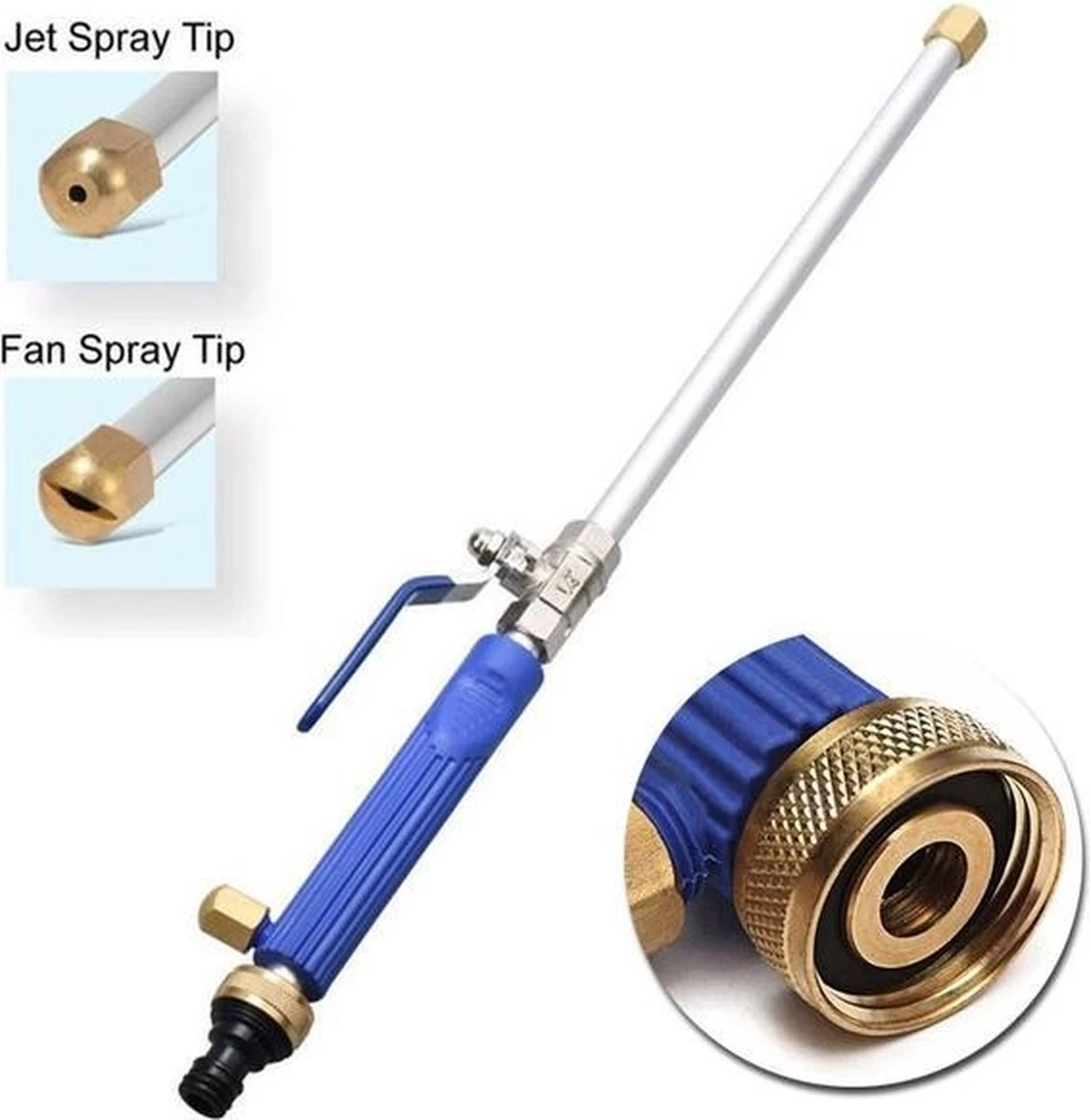 ATV PERFECTUM - Hogedrukreiniger Opzetstuk Tuinslang - Tuinslang - Hogedrukspuit 10 ATV PERFECTUM - Hogedrukreiniger Opzetstuk Tuinslang - Tuinslang - Hogedrukspuit - Afbeelding 8