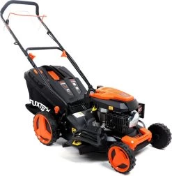 FUXTEC Grasmaaier Benzine - 46cm - Zelfrijdend / Zelftrekkend / Achterwielaandrijving - Mulchfunctie - Opvangbak 50L - FX-RM4646 -Tuin Gerelateerd 1174x1200
