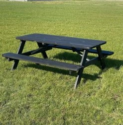 Goedkopepicknicktafels.nl | Zwarte XL Picknicktafel | Tuintafel 6 Persoons | Zwart Gespoten Gedroogd Grenen Hout! -Tuin Gerelateerd 1177x1200 2