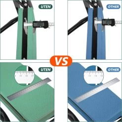 Uten - Kniebankje Tuin - Knie Steun - Tuinkruk Inklapbaar - Kniesteun Tuinieren - Kniekussen - Tot 150 Kg - Groen -Tuin Gerelateerd 1198x1200 1