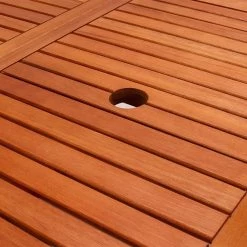 Merkloos Tuintafel Acaciahout - 160x85x75cm - FSC-gecertificeerd -Tuin Gerelateerd 1198x1200 3