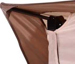 Outsunny Paviljoen Met Zijwanden Partytent Tuintent Popup 3,25 X 3,25 M Khaki 840-166 -Tuin Gerelateerd 1200x1018 1