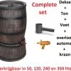 Exellent Regenton Met Voet, Houtlook, 120 Liter, Incl. Regenton Vulautomaat En Kraan -Tuin Gerelateerd 1200x1060 4
