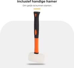 Maatworkz - Houtklover + Hamer - Houtsplijter - Houtkliever - Houtklover Voor Aanmaakhout - Gietijzer - Zwart -Tuin Gerelateerd 1200x1110