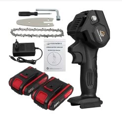 Violeworks® Accu Kettingzaag - Snoeizaag - Mini Kettingzaag - Handkettingzaag - Ook Voor Makita - Elektrische Kettingzaag - Elektrische Snoeischaar - Op Batterij - 2900 MAh - 1080W - 88V -Tuin Gerelateerd 1200x1128 2