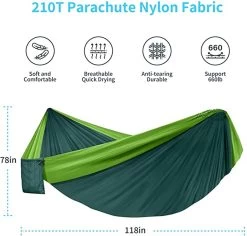 Fuegobird Hangmat Dubbele En Enkele Draagbare Hangmat Met Boomtouwen, Lichtgewicht Nylon Parachute-hangmatten Camping -Tuin Gerelateerd 1200x1146 2
