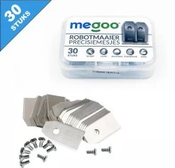Mesjes Voor Husqvarna Automower - Reservemessen Voor Gardena Robotmaaier - 30st - RVS - Plastic Box - Megoo® -Tuin Gerelateerd 1200x1155 1