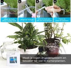 Automatisch Bewateringssysteem Voor Kamerplanten Met Pomp – Waterdruppelaar – Watergeefsysteem– Planten Watergever -Tuin Gerelateerd 1200x1163 1