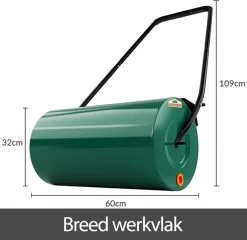 Gardebruk Tuinwals 60cm - 50L Vulvolume Staaltrommel - Groen -Tuin Gerelateerd 1200x1168 2