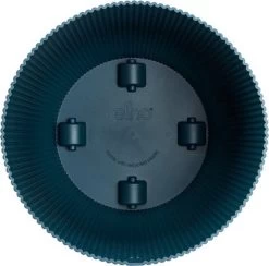 Elho Vibes Fold Rond Wielen 35 - Bloempot Voor Binnen - Ø 34.9 X H 32.4 Cm - Diepblauw -Tuin Gerelateerd 1200x1184 6
