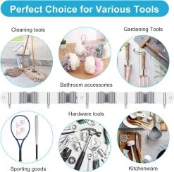BOTC Bezemhouder - 5 Houders 6 Haken Bezem Ophangsysteem - Zeflklevend - Opbergsysteem - Ophanghaken - Tuingereedschap - Gereedschap Opbergen 13 BOTC Bezemhouder - 5 Houders 6 Haken Bezem Ophangsysteem - Zeflklevend - Opbergsysteem - Ophanghaken - Tuingereedschap - Gereedschap Opbergen -Tuin Gerelateerd 1200x1186 3