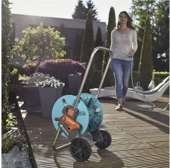 GARDENA AquaRoll S Slangenwagen - Verstelbare Handgreep - Excl. Tuinslang -Tuin Gerelateerd 1200x1186 6