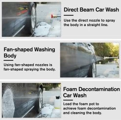 Merkloos Drillpro Elektrische Accu - Hogedrukreiniger - 30Bar - Multifunctioneel Mondstuk - Draagbaar Oplaadbaar Snoerloos - Zwart -Tuin Gerelateerd 1200x1191 6