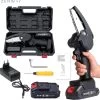 Zenway - Mini Kettingzaag - Snoeizaag - Kettingzaag - Kettingzaag Elektrisch Met 1 Accu- Inclusief Koffer - 1 Extra Accu - Zwart -Tuin Gerelateerd 1200x1193 4