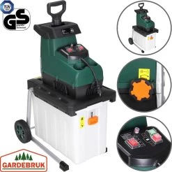 Gardebruk Hakselaar Elektrisch 2800W - 45mm Takdikte - Opvangbak 60 L 17 Gardebruk Hakselaar Elektrisch 2800W - 45mm Takdikte - Opvangbak 60 L -Tuin Gerelateerd 1200x1197 9