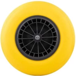 Merkloos Anti Lek Kruiwagenwiel 4.80/4.00-8 | Met As | Geel -Tuin Gerelateerd 1200x1198 10