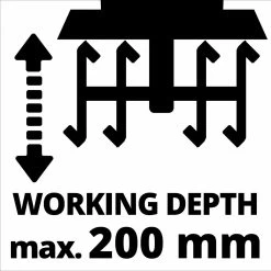 Einhell Accu Grondfrees GE-CR 30 Li-Solo Power X-Change (Li-Ion - 36 V - 30 Cm Werkbreedte - 20 Cm Werkdiepte - Robuuste Hakmessen - 2-punts Veiligheidsschakelaar - Zonder Accu En Lader) -Tuin Gerelateerd 1200x1198 14