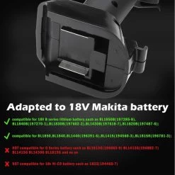 Violeworks® Accu Kettingzaag - Snoeizaag - Mini Kettingzaag - Handkettingzaag - Ook Voor Makita - Elektrische Kettingzaag - Elektrische Snoeischaar - Op Batterij - 2900 MAh - 1080W - 88V -Tuin Gerelateerd 1200x1198 18