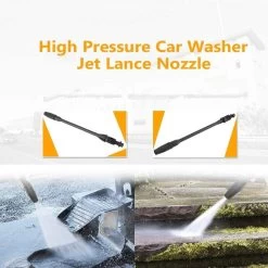 Merkloos 140 Bar Hogedrukspuitlans - Hogedrukreiniger Kärcher-opzetstuk - Verstelbare Sproeikop Voor Karcher Hogedrukreiniger - Accessoire Voor Karcher K1 K2 K3 K4 K5 K6 K7 -Tuin Gerelateerd 1200x1198 19