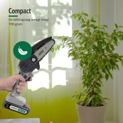 Mardin Mini Kettingzaag - Snoeizaag - Kettingzaag - Kettingzaag Electrisch Met 2 Accu - Inclusief Koffer - 1 Extra Accu - Grijs -Tuin Gerelateerd 1200x1199 14