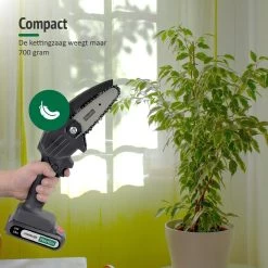 Mardin Mini Kettingzaag - Snoeizaag - Kettingzaag - Kettingzaag Electrisch Met 2 Accu - Inclusief Koffer - 1 Extra Accu - Zwart -Tuin Gerelateerd 1200x1199 16