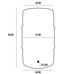 Harcostar Regenton 227 Liter - Groen -Tuin Gerelateerd 1200x1200 1120