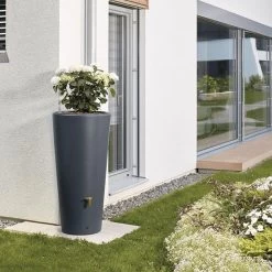 Garantia 2in1 Regenton - VASO - 220 Liter - Antraciet -Tuin Gerelateerd 1200x1200 1132