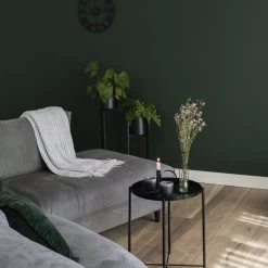 QUVIO Plantenstandaard Inclusief Pot - Staande Plantenbak - Metaal - Plantenbak - Plantenhouders - Planten Zuilen - Voor Buiten - Bloempot - 22 X 22 X 90 Cm - Zwart -Tuin Gerelateerd 1200x1200 1216