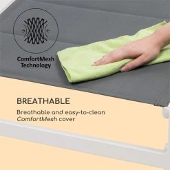 Blumfeldt Renazzo Lounge Ligstoel - Ligbed Voor De Tuin - Aluminium Tuinstoel - 6 Standen - Waterafstotend - Bekleding Van 70 % Pvc En 30 % Polyetheen - Grijs -Tuin Gerelateerd 1200x1200 135