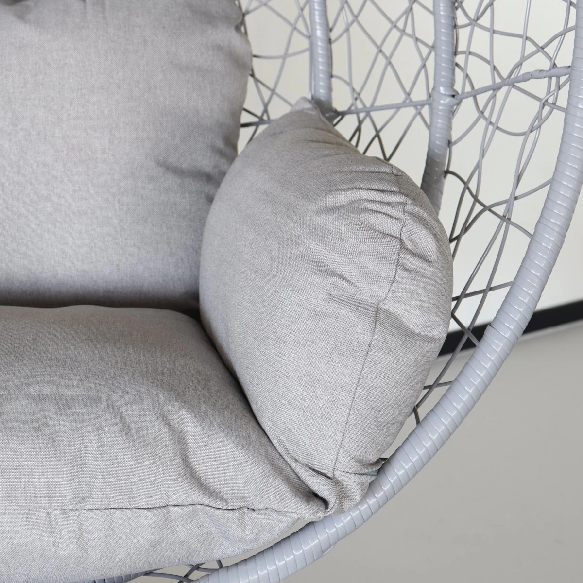 Egg Hangstoel Roundabout Grijs 8 Egg Hangstoel Roundabout Grijs - Afbeelding 6