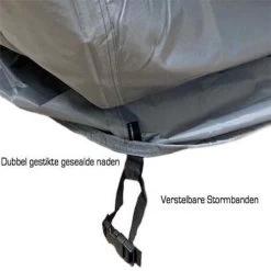 COVER UP HOC - Diamond Hoes Tuinmeubelen- 250x250x90 Cm - Tuinset Beschermhoes Waterdicht Met Stormbanden, Trekkoord En Afwaterings HOCCIE - Zilvergrijze Hoes Tuinmeubels -Tuin Gerelateerd 1200x1200 22