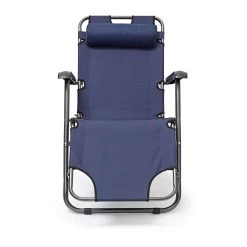 Relaxdays Ligstoel Inklapbaar - Ligbed Met Hoofdsteun - Strandstoel Verstelbaar - Camping - Donkerblauwe -Tuin Gerelateerd 1200x1200 223