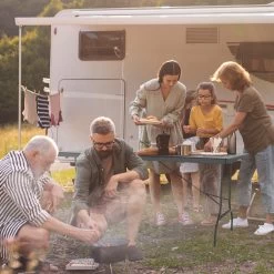 LifeGoods Klaptafel - Inklapbaar - 180 Cm - 6 Tot 8 Personen - Zwart -Tuin Gerelateerd 1200x1200 240