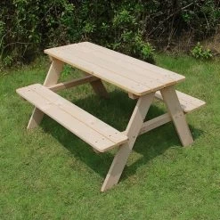 MaxxGarden Kinder Picknicktafel - 90x79x50cm - Hout -Tuin Gerelateerd 1200x1200 242