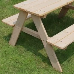 MaxxGarden Kinder Picknicktafel - 90x79x50cm - Hout -Tuin Gerelateerd 1200x1200 243