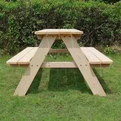 MaxxGarden Kinder Picknicktafel - 90x79x50cm - Hout -Tuin Gerelateerd 1200x1200 244