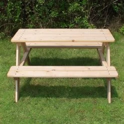 MaxxGarden Kinder Picknicktafel - 90x79x50cm - Hout -Tuin Gerelateerd 1200x1200 245