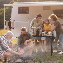 LifeGoods Klaptafel - Inklapbaar - 120 Cm - 4 Personen - Zwart -Tuin Gerelateerd 1200x1200 252